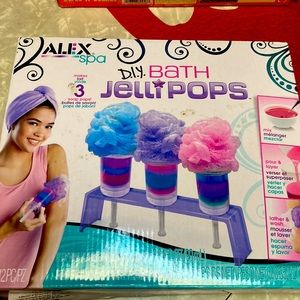 Alex spa d.i.y bath jelli pops new